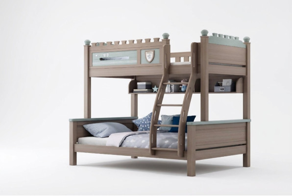 Stapelbed hoogslaper kinderbed hoogslapers grenen hout kinderkamer bed nieuw
