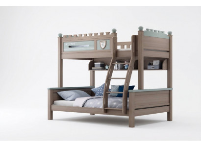 Stapelbed hoogslaper kinderbed hoogslapers grenen hout kinderkamer bed nieuw