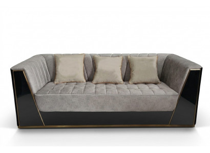 Bank 3-zitsbanken luxe textiel banken grote gestoffeerde design meubels Driezitter