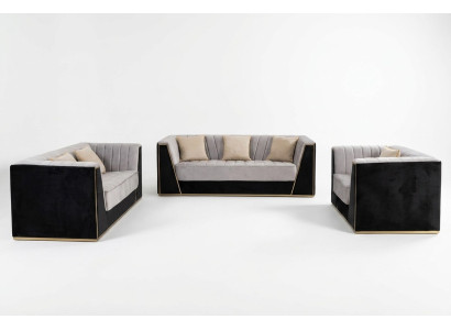 Ontwerp banken Gestoffeerde banken Banken Modern Luxe Elegant Zitkuip 3+2+1 Zitter