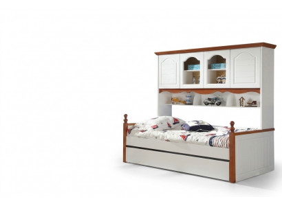 Bed kinderen jeugdkamer bedden hout slaapkamer wonen landhuis meubels nieuw