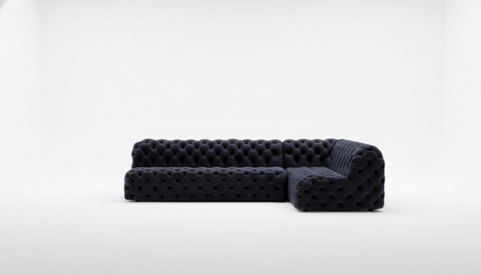 Woonlandschap Sofa Hoek Design Hoek Hoekbank L-vorm Moderne Banken Stofbank Bankstel