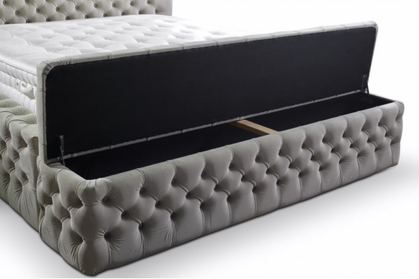 Chesterfield Tweepersoons Hotel Bedden Slaapkamer Leer Modern Bedbekleding