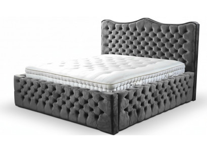Ontwerp Luxe Tweepersoons Hotel Slaapkamer Boxspring Complete Bedden Bed Bekleding