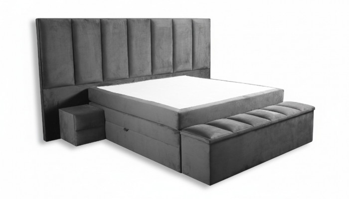 Boxspring Hotel Matratze Schlafzimmer Textil Design Bett Doppel Betten Boxspring Hotel matras Slaapkamer Textiel Ontwerp Bed Tweepersoonsbedden