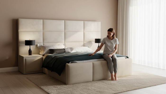 Boxspring Design Bed Bedden Matras Slaapkamer Luxe Hotel