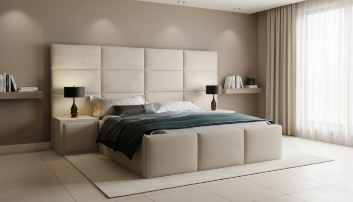 Boxspring Design Bed Bedden Matras Slaapkamer Luxe Hotel
