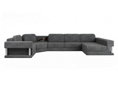 Hoekbank U-vorm met slaapfunctie Slaapbank Nieuw Woonkamersofa Multifunctionele bank