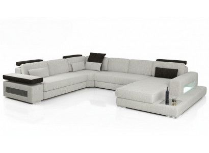 Textielbank Bank Woongroep U-vorm Design Modern Bank Hoekbanken Design