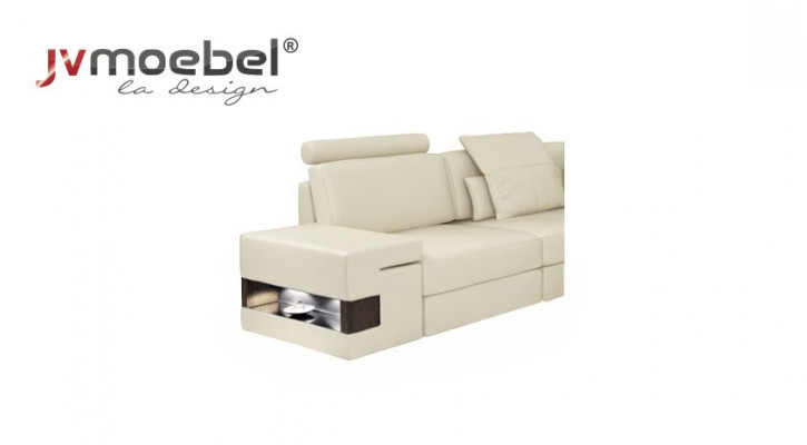 Slaapbank hoekbank woonlandschap hoekbank bekleding hoek zitbank modern L-vormig groot.