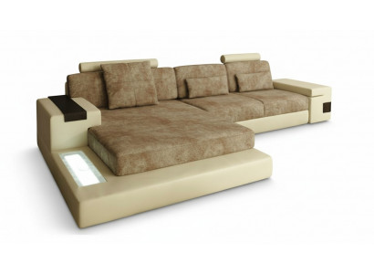 Sofa Bank Hoekbank Hoek Bank Landschap Bekleding Ontwerp Woon L-vorm