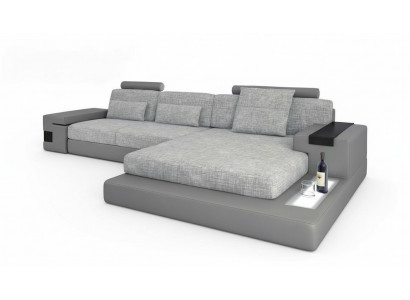 Ontwerp hoekbank leer L-vorm Modern Style Bankstel Woonkamer Nieuw