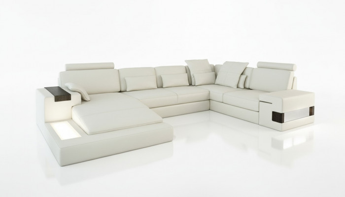 Hoekbank woonlandschap U-vorm bank hoekbank bank ontwerp bekleding nieuw