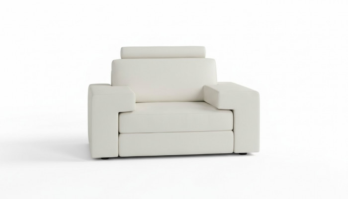 Fauteuil eenzitter Lounge Club meubels 1-zitsbank Bank TV-bekleding Nieuw