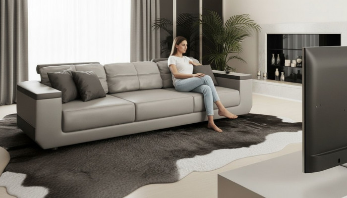 Moderne bank 3-zits XXL meubeldesigner stoffen bank luxe bankstellen bankstellen design 3-zits