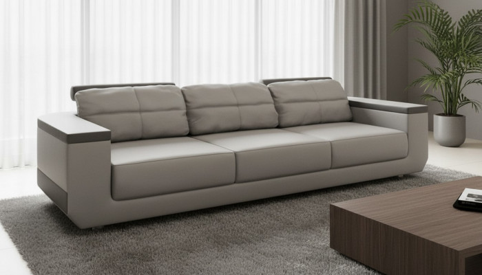 Moderne bank 3-zits XXL meubeldesigner stoffen bank luxe bankstellen bankstellen design 3-zits