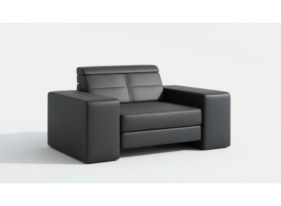 Ontwerp woonkamer lederen bank fauteuil 1-zits gestoffeerde banken loungeclub meubelen