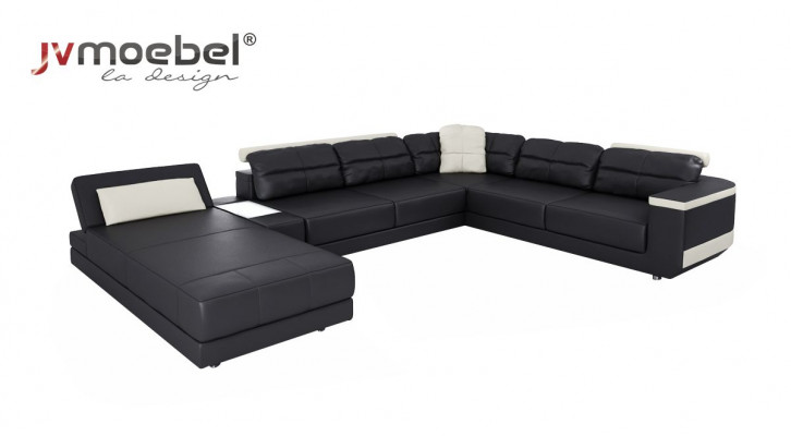 Moderne bankstellen woonlandschap hoekbank stof U-vorm bank ontwerp bekleding textiel hoek