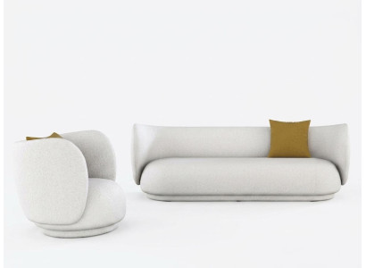 Bankstel 2-zits fluweel tweezits relaxzit designsalonbank loungesofa meubels fluweel