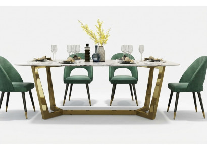 Roestvrijstalen tafel Luxe tafels Moderne eetkamermeubels Eettafels 140x80cm Metaal