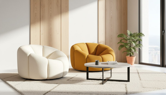 Fauteuil Ontwerper Stoel Relax Zitontwerp Bank Lounge Club Textiel Meubels Textiel