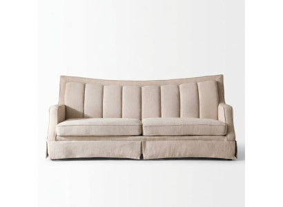 Stoff Bank van drie zitplaatsen Meubelen Relaxstoel Ontwerp Bank Lounge Banken Textiel 3-zits