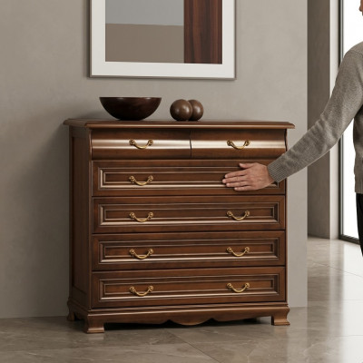 Klassieke commode-kast ontwerp meubels ladenkast laden hout hotel nieuw