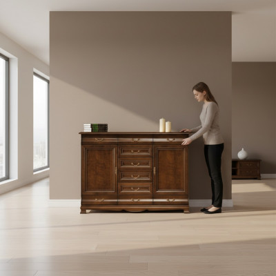 Ontwerp dressoir kast hotel dressoirs kast plank console meubels meubels hout nieuw