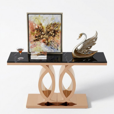 Ontwerper houten wandtafel tafel console luxe console