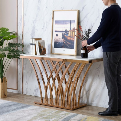 Console tafelconsole console bijzettafel tafel metaal tafels