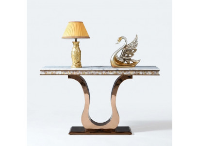 Ontwerper roestvrijstalen console tafel console consoles