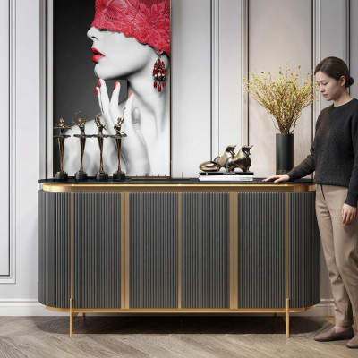 Modern dressoir hoge kast kast dressoir hoogglans