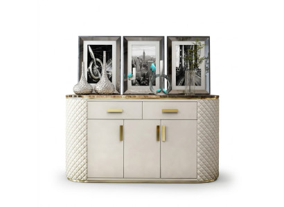 Luxe dressoir kast kast dressoirs 3 deuren met 2 laden