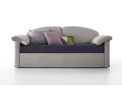 Design Sofa 3-zitsbank Couch Bekleding Luxe Textiel Twee-kleurig Italiaanse Meubels