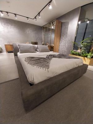 Bedontwerp Tweepersoonsbed Luxe Bedden Gestoffeerd Slaapkamermeubilair Nieuw
