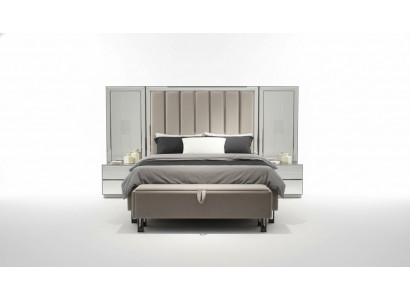 Luxe slaapkamerset Bed + 2x nachtkastjes Compleet kamermeubilair Nieuw