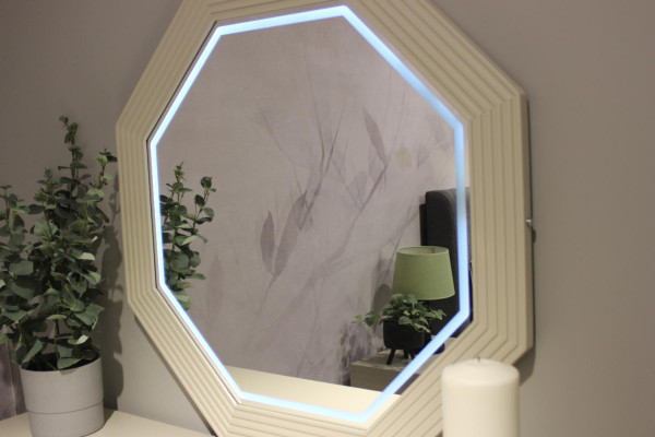Praktisch Modern en Nieuw Slaapkamer Kaptafel met Spiegel en Krukje