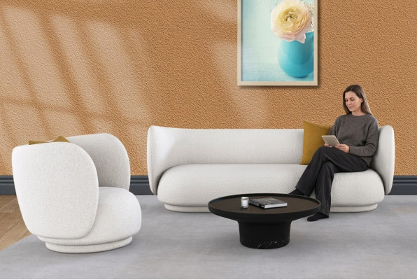 Sofaset 2+1 Zits Velvet Sofa Woonlandschap Ontwerp Bank Lounge Banken