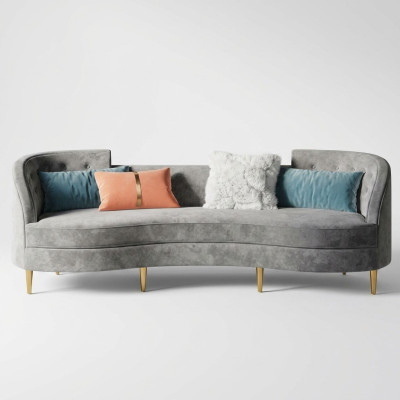 3-zits stoffen bank woonlandschap relax zit ontwerp bank loungebanken textiel