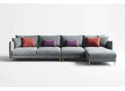 Textiel Modern Relax Zit Luxe Meubels Woonkamer Hoekbank L-vorm Gestoffeerde Bank