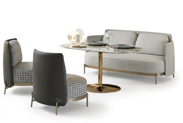 Ontwerpmeubels Modern Relax Zit Luxe Meubels Woonlandschap Bank 3-zits Bankstellen