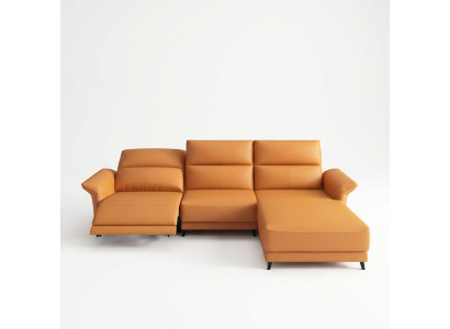 Hoekbank hoekbank L-vorm bekleding Modern Relax zit luxe meubels woonlandschap