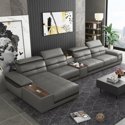 Woonlandschap hoekbank hoekbank L-vorm Bank Modern Relax Zit Luxe Meubels