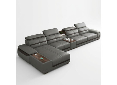 Woonlandschap hoekbank hoekbank L-vorm Bank Modern Relax Zit Luxe Meubels