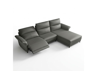 Set hoekbank L-vorm gestoffeerd modern ontspanningszitje luxe meubels woonlandschap nieuw