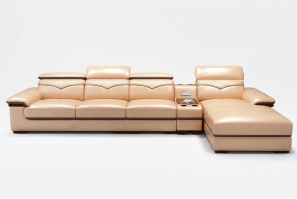 Hoekbank L-vorm Bekleding Modern Relax Zitmeubelen Woonlandschap Luxe Hoekbankstel