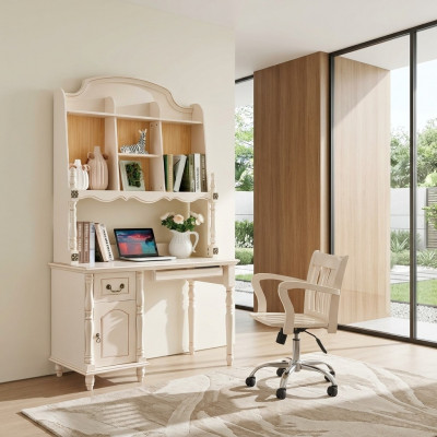 Bureaumeubel Bureau Tafels Kantoortafel met laden PC-tafel Landhuis