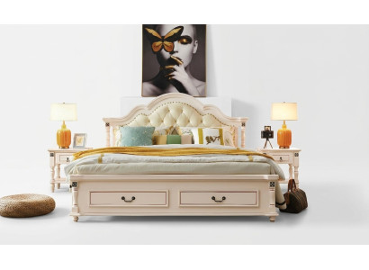 Houten bed Bedontwerp Luxe Tweepersoons Hotelbedden Slaapkamer 180x200 cm Hout
