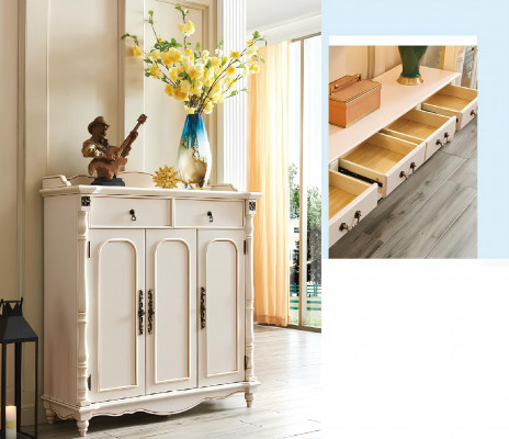 Laden houten design kast dressoirs klassieke kasten meubels dressoir hout nieuw