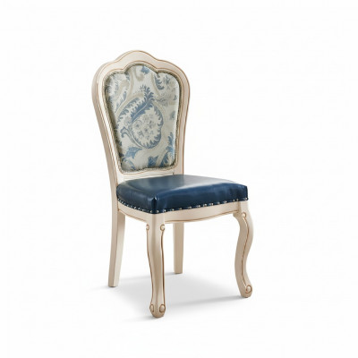 Stoel Stoelen Ontwerp Armstoel Hout Bekleding Klassieke Eetkamer Meubelen Massief Hout